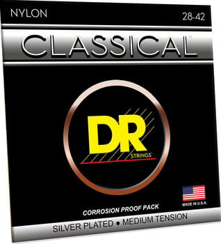 Nylonové struny pro klasickou kytaru DR Strings CN-M Nylonové struny pro klasickou kytaru - 3