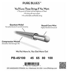 Corzi pentru chitare bas DR Strings PB-45/100 Corzi pentru chitare bas - 3