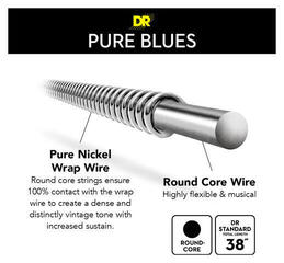 Cordes pour guitares électriques DR Strings PHR-9/46 Cordes pour guitares électriques - 4