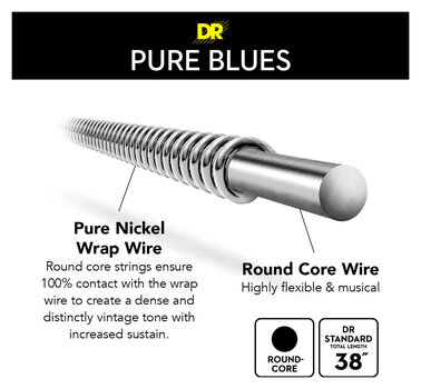 Struny pro elektrickou kytaru DR Strings PHR-9/46 Struny pro elektrickou kytaru - 5