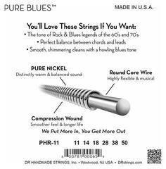E-guitar strings DR Strings PHR-11 E-guitar strings - 3