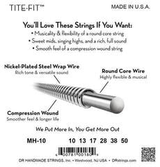 Snaren voor elektrische gitaar DR Strings MH-10 Snaren voor elektrische gitaar - 3