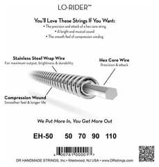 Cordas para baixo DR Strings EH-50 Cordas para baixo - 3