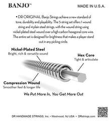 Struny pre banjo DR Strings BA-10 Struny pre banjo - 3