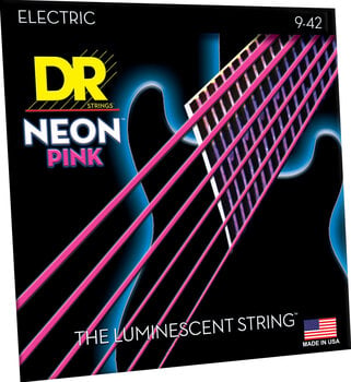 Struny pro elektrickou kytaru DR Strings NPE-9 Neon Struny pro elektrickou kytaru - 3