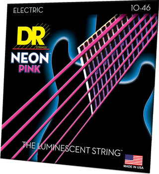 Struny pro elektrickou kytaru DR Strings NPE-10 Neon Struny pro elektrickou kytaru - 2