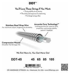 Žice za bas gitaru DR Strings DDT-45 Žice za bas gitaru - 3