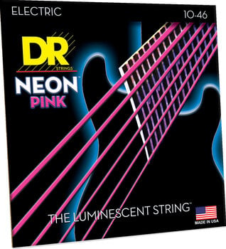 Struny pro elektrickou kytaru DR Strings NPE-10 Neon Struny pro elektrickou kytaru - 3