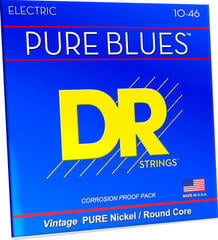 Struny pre elektrickú gitaru DR Strings PHR 10 Pure Blues Nickel Medium Electric Guitar Strings Struny pre elektrickú gitaru - 2