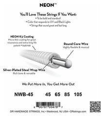 Cordas para baixo DR Strings NWB-45 Cordas para baixo - 3
