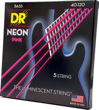 Struny pro 5-strunnou baskytaru DR Strings NPB5-40 Struny pro 5-strunnou baskytaru - 2