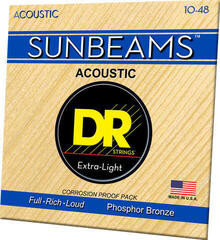 Saiten für Akustikgitarre DR Strings RCA-10 Sumbeams Saiten für Akustikgitarre - 1