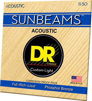 Struny pro akustickou kytaru DR Strings RCA-11 Sumbeams Struny pro akustickou kytaru - 2