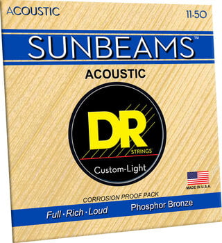 Struny pro akustickou kytaru DR Strings RCA-11 Sumbeams Struny pro akustickou kytaru - 3