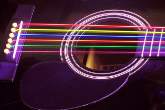 Struny pro akustickou kytaru DR Strings MCA-12 Neon Struny pro akustickou kytaru - 5