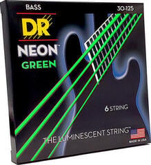 Cuerdas de bajo DR Strings Neon Hi-Def NGB6-30 Cuerdas de bajo - 2