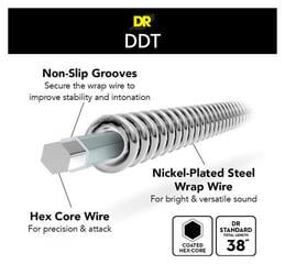 Snaren voor elektrische gitaar DR Strings DDT-10 Snaren voor elektrische gitaar - 4