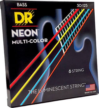 Struny pro 6-strunnou baskytaru DR Strings Neon Hi-Def MCB6-30 Struny pro 6-strunnou baskytaru - 3