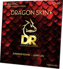 Žice za električnu gitaru DR Strings Dragon Skin+ Coated Medium 10-46 Žice za električnu gitaru - 1