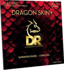 Žice za električnu gitaru DR Strings Dragon Skin+ Coated 8 string Medium 10-75 Žice za električnu gitaru - 2