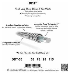 Bass guitar strings DR Strings DDT-55 Bass guitar strings - 3