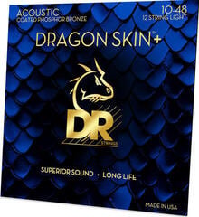 Žice za akustičnu gitaru DR Strings Dragon Skin+ Coated Phosphor Bronze 12-String Light Žice za akustičnu gitaru - 1