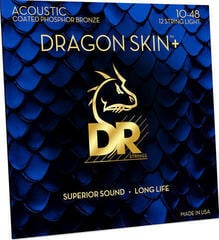 Žice za akustičnu gitaru DR Strings Dragon Skin+ Coated Phosphor Bronze 12-String Light Žice za akustičnu gitaru - 2