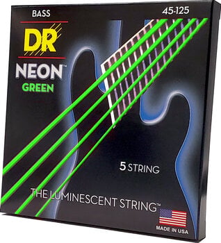 Struny pro 5-strunnou baskytaru DR Strings NGB5-45 Struny pro 5-strunnou baskytaru - 2