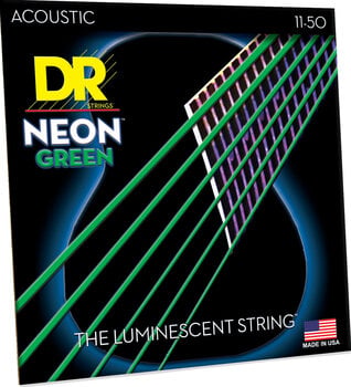Struny pro akustickou kytaru DR Strings NGA-11 HiDef Neon Struny pro akustickou kytaru - 3