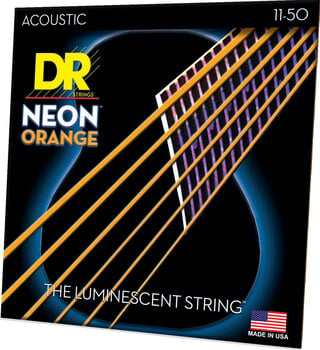 Struny pro akustickou kytaru DR Strings NOA-11 HiDef Neon Struny pro akustickou kytaru - 2