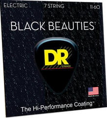 Sähkökitaran kielet DR Strings Black Beauties BKE7-11 Sähkökitaran kielet - 2