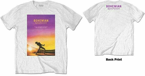 T-Shirt Queen T-Shirt Bohemian Rhapsody White 2XL - 3