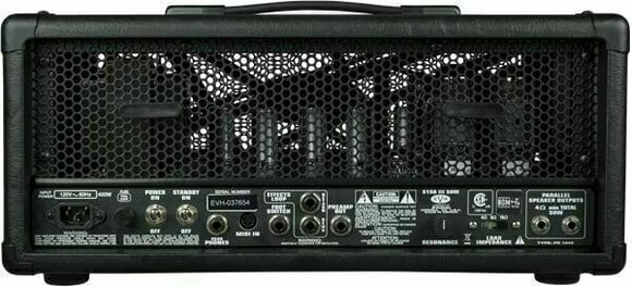 Röhre Gitarrenverstärker EVH 5150III 50W 6L6 Head BK Black (Nur ausgepackt) - 2
