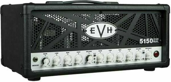 Lampový gitarový zosilňovač EVH 5150III 50W 6L6 Head BK Black - 3