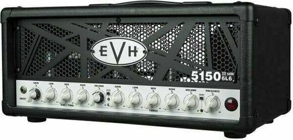 Wzmacniacz gitarowy lampowy EVH 5150III 50W 6L6 Head BK Black - 4
