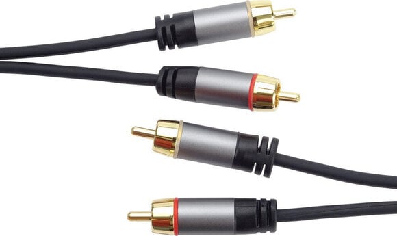 Аудио кабл PremiumCord HQ Shielded 2x Cinch-2x Cinch M/M 1,5 m Аудио кабл - 5