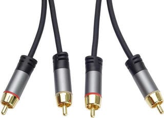 Аудио кабл PremiumCord HQ Shielded 2x Cinch-2x Cinch M/M 1,5 m Аудио кабл - 6