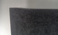 Mega Acoustic Fiberstandard120 Black Absorbent Holzplatte