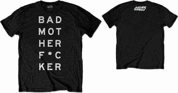 T-shirt Machine Gun Kelly T-shirt Bad Mo-Fu Noir 2XL - 2