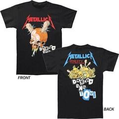 T-Shirt Metallica Damage Inc Unisex T-Shirt mit kurzen Ärmeln/Black/Kurze - 1