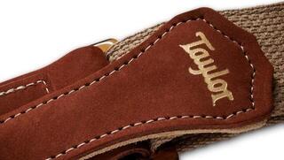 Textile guitar strap Taylor GS Mini Strap Tan Textile guitar strap - 2