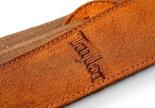 Textile guitar strap Taylor Suede Strap Honey Textile guitar strap - 5
