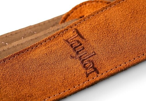 Textile guitar strap Taylor Suede Strap Honey Textile guitar strap - 6
