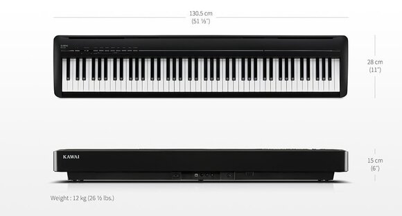 Digitaal stagepiano Kawai ES120W Premium SET Digitaal stagepiano White - 4