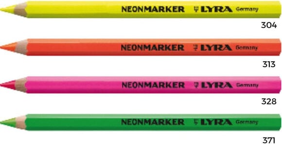Evidenziatore Lyra Neonmarker Lacquered Evidenziatore Neon 4 pezzi - 2