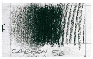 Special Pencil Lyra Rembrandt Art Specials Carbon Pencil 2B Black 1 pc - 1