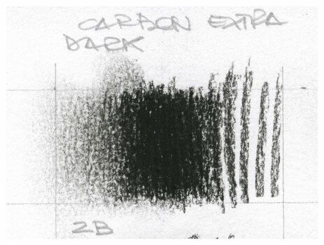 Special Pencil Lyra Rembrandt Art Specials Carbon Pencil 2B Extra Dark 1 pc - 2