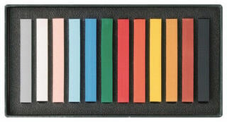 Pastel suave Lyra Polycrayons Juego de pasteles secos Mezcla 12 uds. - 1