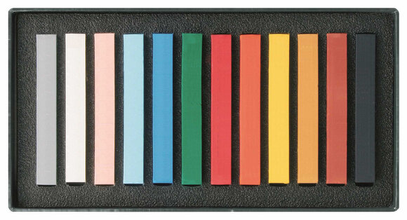 Pastel suave Lyra Polycrayons Juego de pasteles secos Mezcla 12 uds. - 2
