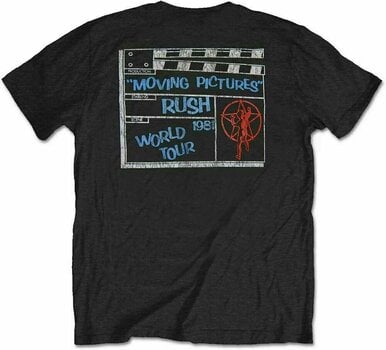 T-Shirt Rush T-Shirt 1981 Tour Black L - 2